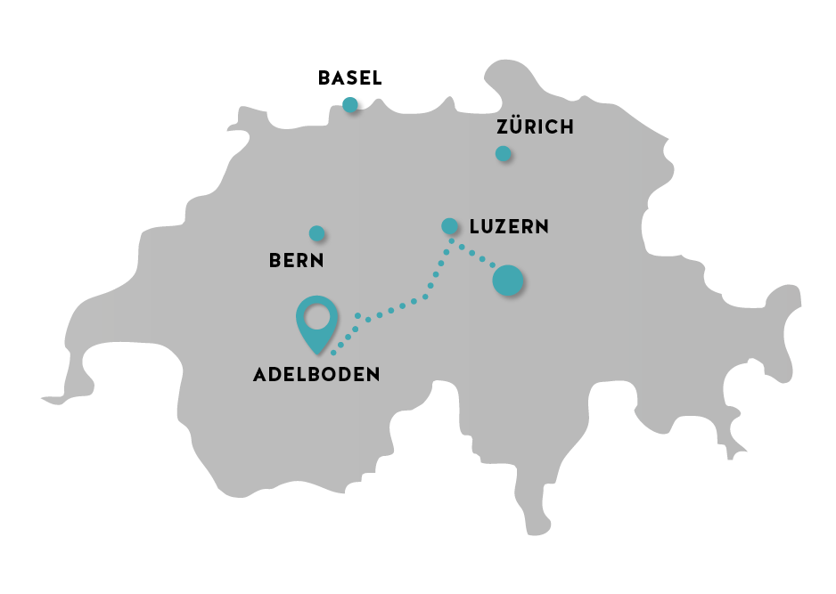 Skiweltcup Rennen Adelboden Karte